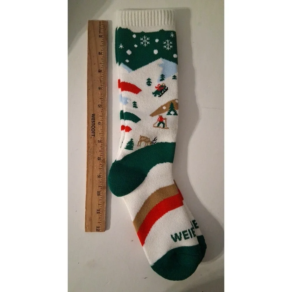 Lot of 2 Pair: Weierya Wool Blend Ski Socks Kids XS Snow Winter